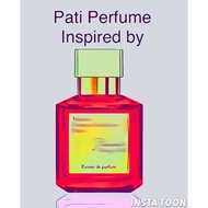 (Clearence  Stok Extrait Pati Perfume INSPIRED) Baccarat Rouge 540 by MFK