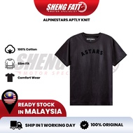 ALPINESTAR Aptly Knit T-shirt Unisex Fashion Cotton Shirt Alpinestars Tee Alpinestar Men Women Lelak