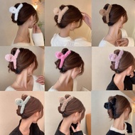 Plush Scratch Clip Large Hair Clips Shark Clip Women's Hair Scratching Headdress Hair Accessories