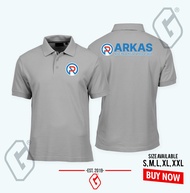 polo shirt arkas / baju kerah aplikasi rencana kegiatan dan anggaran sekolah