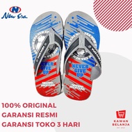 HIJAU MERAH New Era Bola EVA Flip Flops MB 60321 Men's Flip Flops Red Blue Gray Green