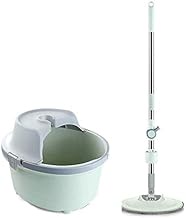 Spin Mop Bucket Floor Cleaning System with Extended Adjustable Handle Microfiber Mop Pads Decoration