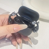Zircon Nails Suitable for Freeclip Earphones Diamond Buckle Men Women Same Style Ear Clips Earring A