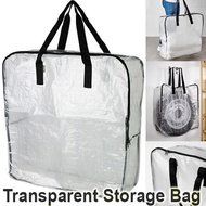 Huge Transparent Zip Storage Bag IKEA Organizer Kitchen Garage Warehouse