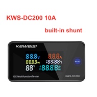 Ampe kế KWS DC-200 Vôn kế Đồng hồ đo năng lượng công suất KWS DC 0-200V LED AC Wattmeter Đồng hồ điệ