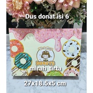 Donut box contains 6. donut box. donut box. cake cardboard. cake box