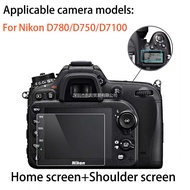 Glass LCD Screen Protector Cover Guard for Nikon D780/D750/D7100 Shoulder Screen Tempered Film Camer