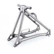 Titanium Rear frame rear fork rear triangle fit for Brompton bike