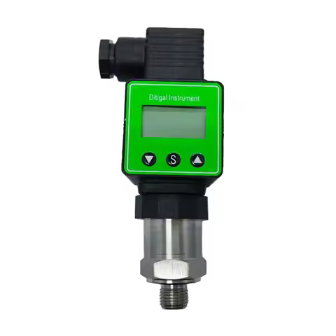 Pressure Transmitter with LCD Display G1/4 12-36V 0-10V 0.5% 0-600bar Optional Stainless Steel Press