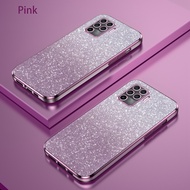 For OPPO Reno 5F Case Shockproof TPU Electroplated Glitter Phone Casing For OPPO Reno5F Back Cover