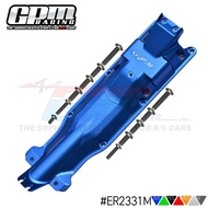 TRAXXAS E-REVO 2.0 86086-4 Full 3D Knife Road Cutting Aluminum Alloy Chassis Central Protection Plat