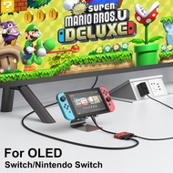 Switch Dock for OLED Nintendo Switch Portable TV Dock with HDMI USB 3.0 Port USB C Charging Switch Steam Deck MacBook Pro Air