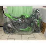 MOTORCYCLE BODY COVER CLEAR PLASTIC MOTORCYCLE DUST PROTECTOR ZX25 ZX636 XXL