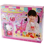 Hello Kitty 玩具 超級市場購物車 玩具