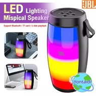 🔥 【Readystock】 + FREE Shipping🔥JBL BT1202 Bluetooth Speaker Mini Portable Bluetooth Speaker with Colorful 360 LED Light Show