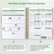 [WX] Budget Review Notebook Budget Book Planner Bill Organizer Budget Planner for Southeast Asia Mon