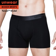 UNWEAR Boxer Brief Tencel Modal 1 PCS | UNDERWEAR | Onyx Black