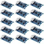 MakerFocus 15pcs TP4056 Charging Discharging Module Type C Interface with Battery Protection 18650 B