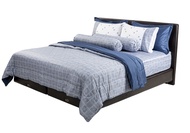 SANTAS ชุดเครื่องนอน  ดีไซน์  TWEEDIA ทอ 350 เส้นด้าย จาก Cotton USA เส้นใยฝ้ายบริสุทธิ์ 100%