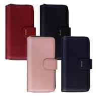 Cell Phone Editor Florence Zipper Wallet Case for Galaxy S22 Ultra S21 S20 Note 20 10 9 A53 A33 A23 LG Velvet V50