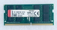95%新 原裝 Kingston KVR26S19D8/16  DDR4 16Gb 2666MHz SODIMM 記憶體 Laptop 筆記本用  Apple Mac mini iMac *NAS可用