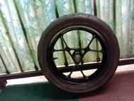 velg depan yamaha aerox 155 original bawaan notor