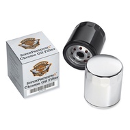 💯Genuine Harley-Davidson Original Oil Filter Super Premium 5 Black And chrome Part no.: 63798-99A/63