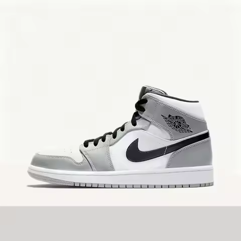 Nike Air Jordan 1 Comfortable Mid-Top Retro Casual Outdoor Sports Durable Basketball Shoes Men's Smo