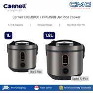 Cornell Jar Rice Cooker 1.0L/1.8L with Steam Tray