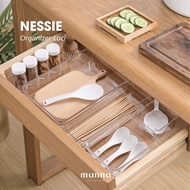 MANNA Nessie - Drawer Organizer AcrylicBENING Chopsticks Spoon Room Organizer Drawer Divider Box Acr