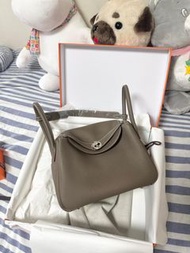 Hermès Lindy 26 Hermes Etoupe 愛馬仕手袋