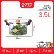 🔥 BEST SELLER [COD] GOTO LIVING X MAK SAN LUSENA PANCI SUP KACA TAHAN PANAS ANTI LENGKET SERBAGUNA 3