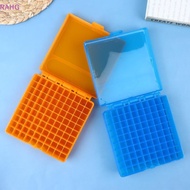 RAHG 100 Rounds Storage Box For 9mm Rifle  Ammunition Bullets Case Holder Flip-Top Hinge-Top Design 