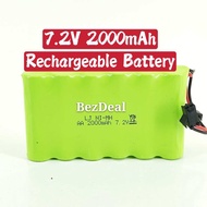 7.2V 2000mAH RC Car Rechargeable Battery