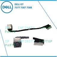 Dell G7 7577 7587 7588 P72F G5 5587 0XJ39G Laptop DC Jack Cable Charging Ports Cable
