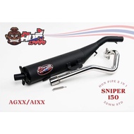 Hun Silent Power Pipe Plug n Play For Sniper150/155