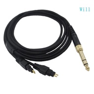 Will Earphone Cable Headphone  Cables for Sennheiser-HD580 HD600 HD650 HD660S 3 5mm 6 35mm Plug