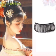 CURTES Hanfu Forehead Bangs Photography DIY Natural Traditional Headdress Chinese Style Hair Women Antique Hair Accessories Princess Hanfu Cosplay Hair Pieces