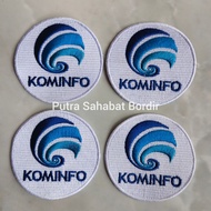 Patch Patch | Kominfo Embroidery Logo.