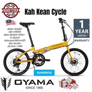 OYAMA BIKE - Skyline M500D - Folding Bike 20 Inch / 406 - Basikal Lipat - 折叠自行车 Ready Stock