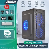 Computer set I7CPU SSD512G RAM16G Desktop Office Gaming PC Computers Beyond All in one pc And Laptop