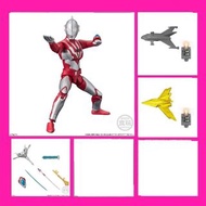 ♻️3️⃣♻️❗個別價錢在內容❗ 新箱識 🌟6月新貨🌟 BANDAI 食玩 現貨 行版 CHODO 超動 ALPHA 超人可動造型公仔 第九彈 超人 利布特 配件 / 發光超人 55週年 特別版 1S