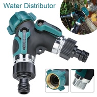 2 Way Water Distributor Brass Garden Hose Faucet Manifold Valve Tap Splitter