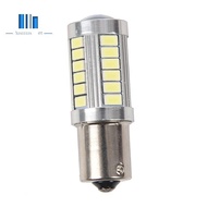 BA15S 12V White LED Sidelight Indicator Car Light Bulb 1156 P21W Silver 33-LED