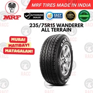 MRF TUBELESS TIRE 245/70R16, 235/75R15, 265/70R16, 265/65R17, 265/60R18 ALL TERRAIN WANDERER