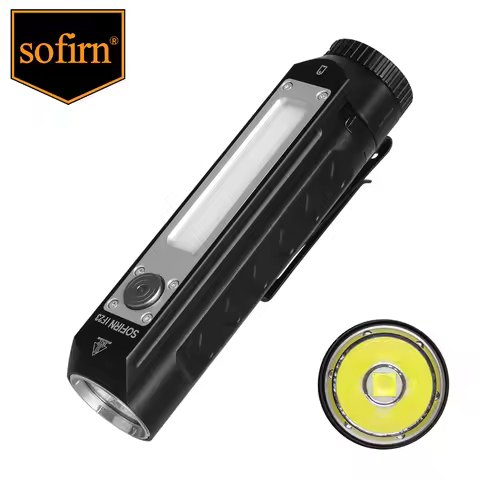 Sofirn IF23 4000lm RGB Flashlight Color 3 Types Bright Side Lamp Magnetic Tail 21700 USB C Rechargea