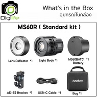 Godox LED MS60R RS60R ( 1K 2K ) RGB KNOWLED 60W 1800K-10000K 3400mAh - รับประกันศูนย์ Godox Thailand