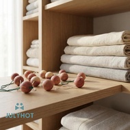 COOL Natural Cedar Wood Balls Scented Closet Home Accessories Insect Repellent Breathable Freshener 