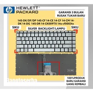 Original Keyboard HP Pavilion 14S-CF 14S-DK 14S-DF 14-DG 14-DF 14-CF BACKLITE/Lamp