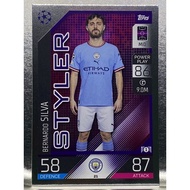 Bernardo Silva การ์ดนักฟุตบอล การ์ดสะสม 22/23 Manchester city fc แมนเชสเตอร์ซิตี้ การ์ดนักเตะ แมนซิต